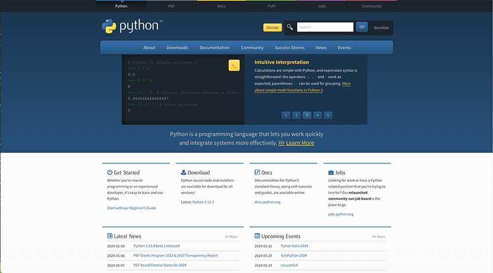 ui automation programming language python