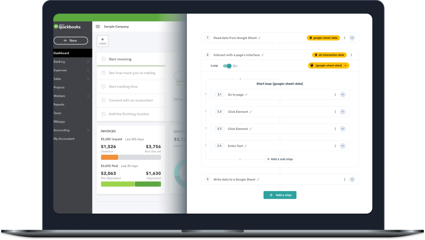 Automate rpa uses cases in the browser Axiom.ai